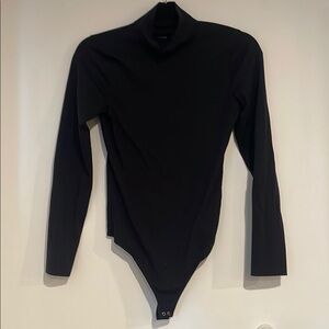 Abercrombie & Fitch Soft Black Bodysuit Sz Small